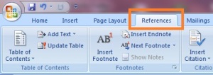 Cara Membuat Footnote atau Catatan Kaki di Microsoft Word 2007 1